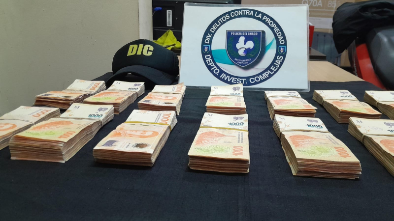 Secuestran más de un millón de pesos y detienen a un hombre en una causa por robo en una vivienda