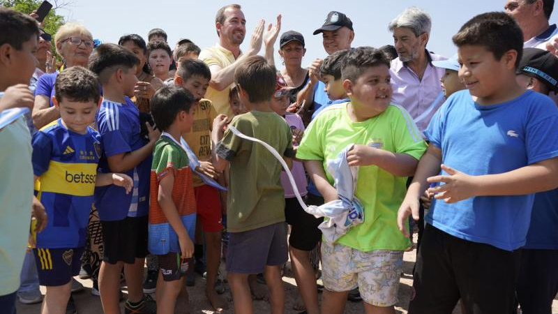Margarita Belén recibió a la primavera con nuevo camping municipal