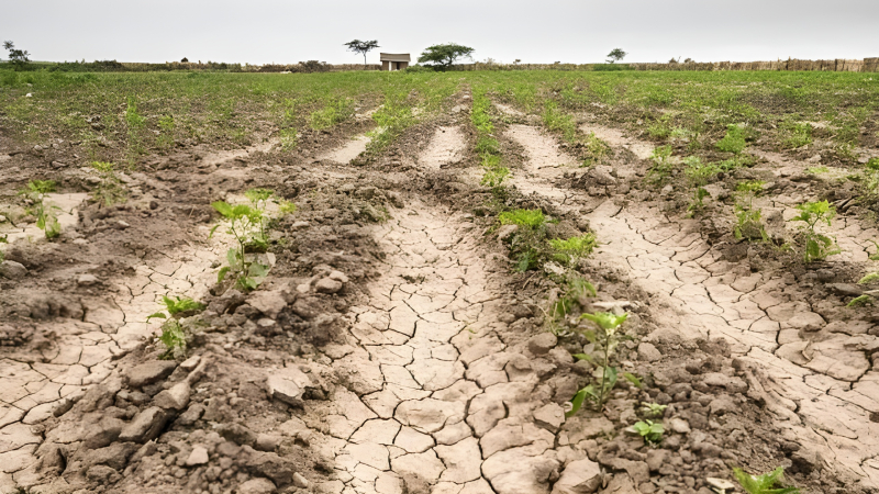 El 64% de la zona núcleo está en sequía y no hay pronóstico de lluvia