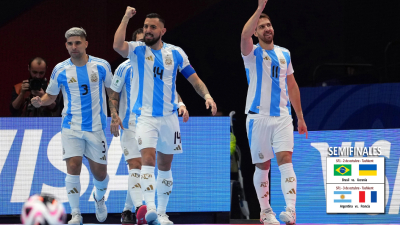 La Argentina le ganó Kazajistán y está en semifinales