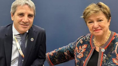 Caputo se reunió con Georgieva y avanzaron sobre un nuevo programa