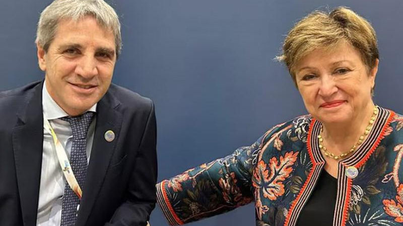 Caputo se reunió con Georgieva y avanzaron sobre un nuevo programa