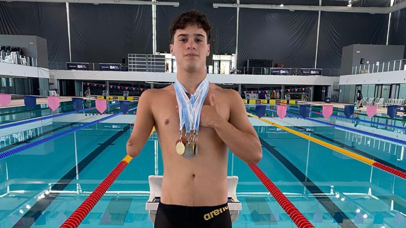 Lucas Leguiza hizo récord argentino y clasificó al Mundial 2025