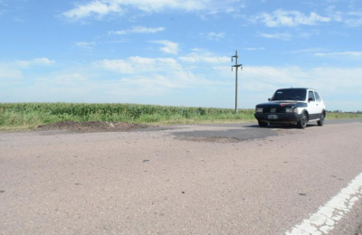 Reclamo de la Defensoría del Pueblo por el pésimo estado de rutas nacionales