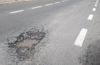 La ruta 16 cada vez con más deterioro