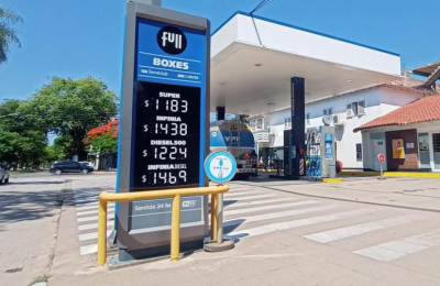 El litro de la nafta más barata en el Chaco cuesta alrededor de $1190