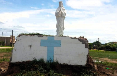 Por la "Virgen blanca", se armó en Quitilipi un lío de padre y señor nuestro