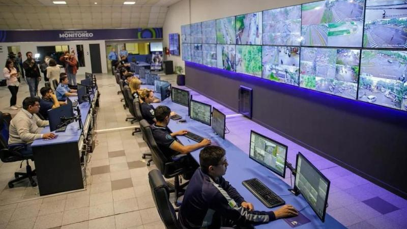 El Chaco con más de mil cámaras en distintos centros de monitoreo