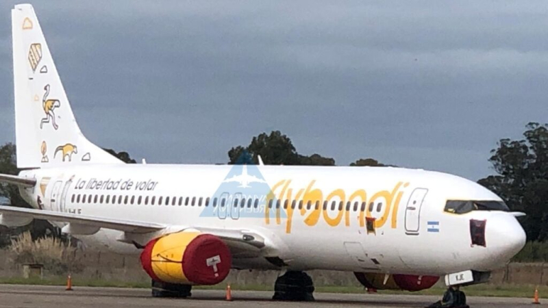 Flybondi voló más de 10 días con un avión fuera de norma