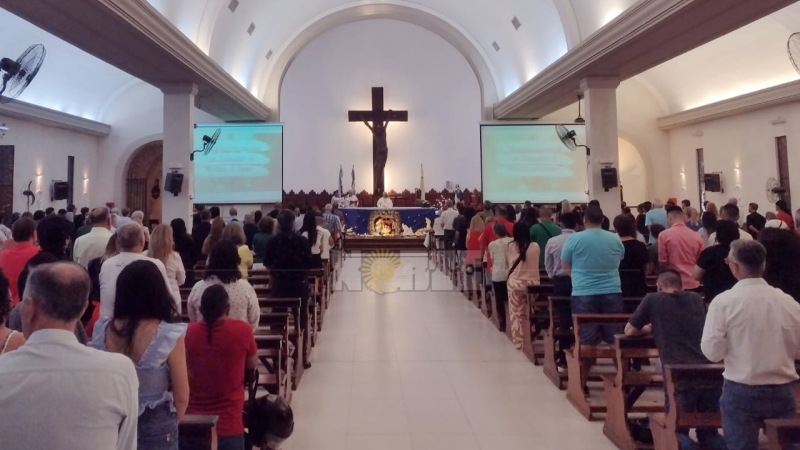 Celebraron la Misa de Navidad en la Catedral de Resistencia