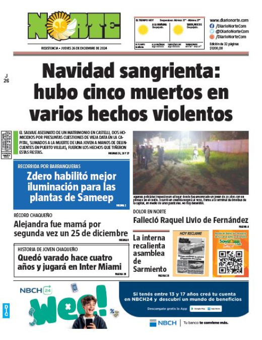 Edición del 26-12-2024