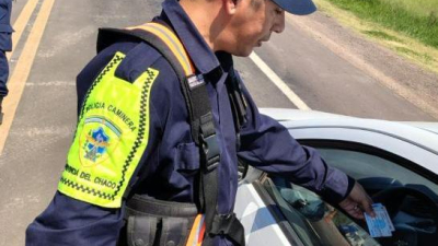 Intensifican operativos viales en rutas de la provincia por las vacaciones de verano