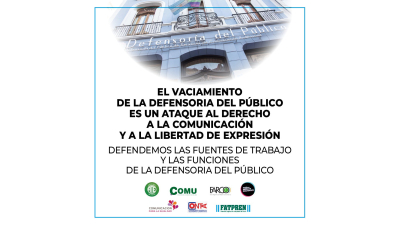 Preocupación por el vaciamiento de la Defensoría del Público