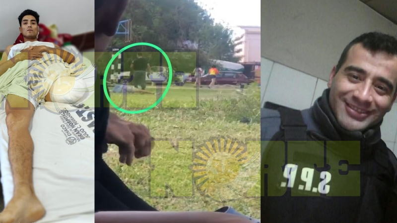 Baleado por el penitenciario: "Si no me hacían un torniquete en la cancha, moría desangrado"