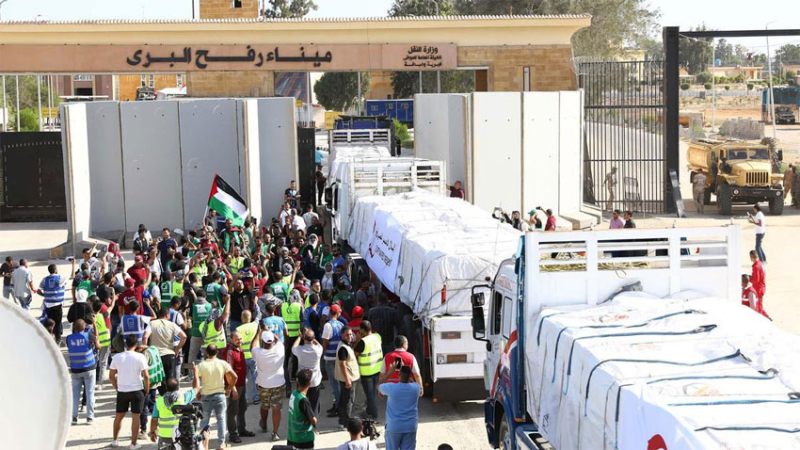 Reabre el paso de Rafah y se reanuda el ingreso de ayuda para Gaza