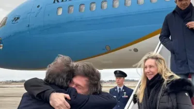 Javier Milei llegó a Estados Unidos para la asunción de Donald Trump como presidente