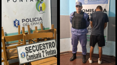 Detienen a un hombre luego de sustraer elementos de una iglesia
