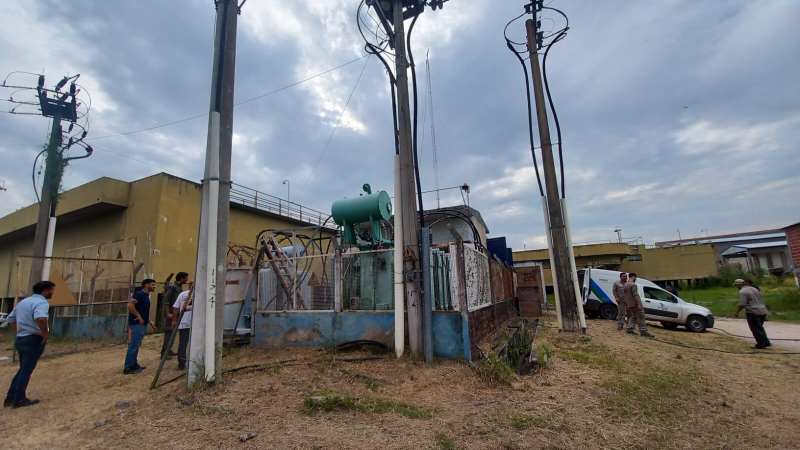 Por una falla eléctrica, gran parte del Chaco con problemas de abastecimiento de agua potable