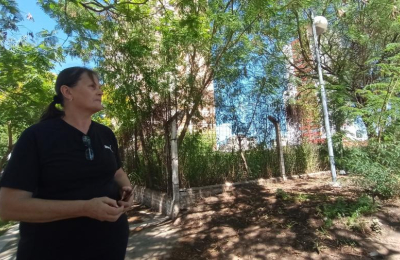 Vecinos reclaman por un enorme terreno baldío que tiene años de abandono