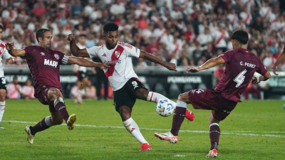 River venció a Lanús y quedó escolta del Apertura
