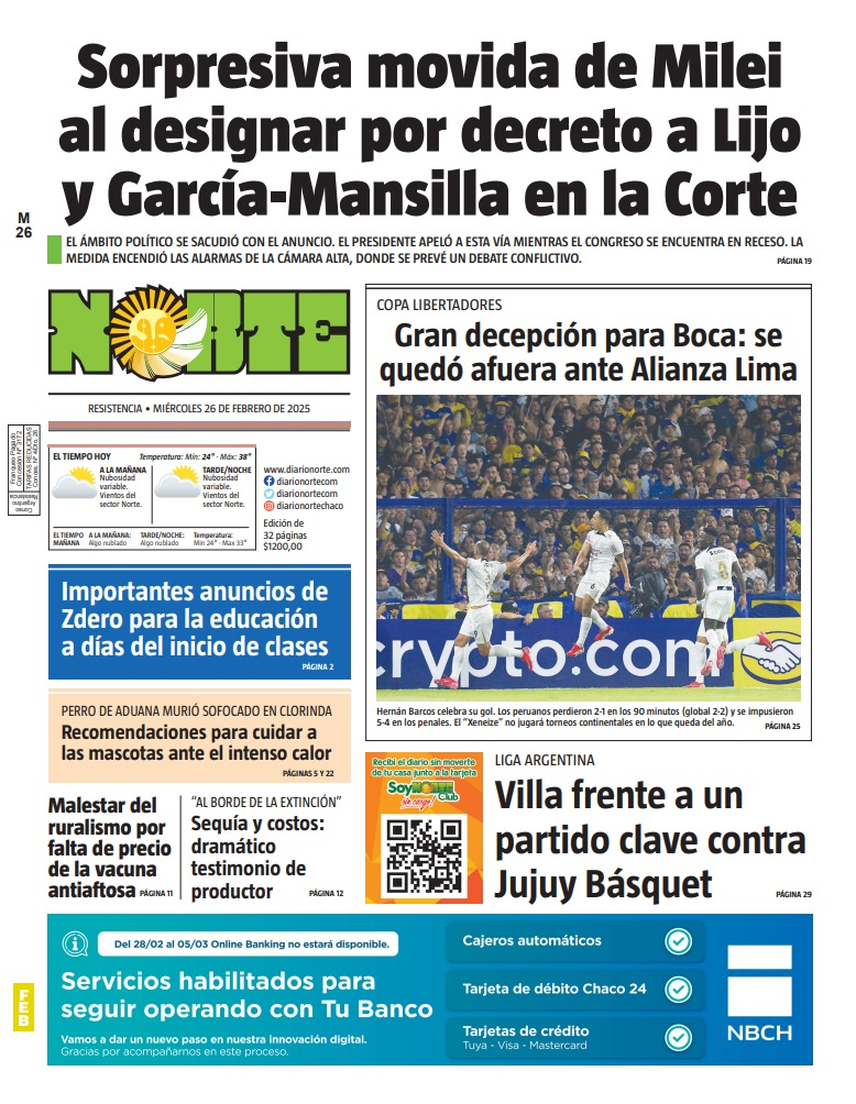 Edición del 26-02-2025