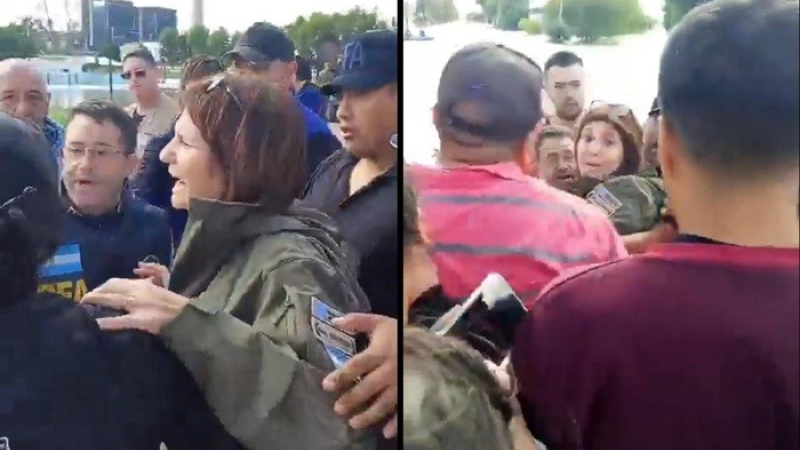 Repudiaron a Patricia Bullrich en Bahía Blanca
