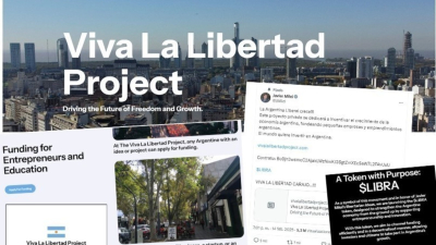 El sitio que Milei tuiteó por la cripto $LIBRA es una panchería que cerró en 2021