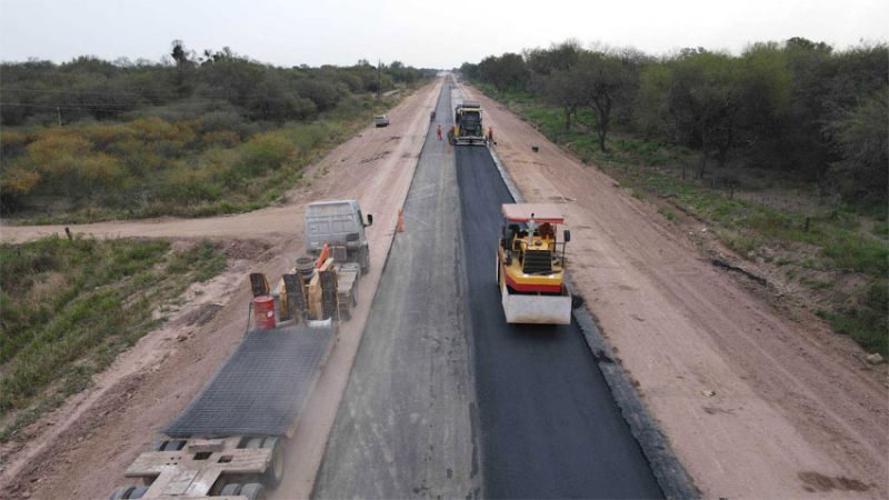 Continuarán los trabajos en ejecución sobre las rutas nacionales