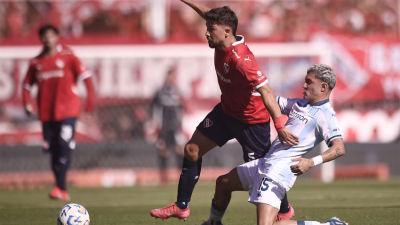 En un intenso partido igualaron Independiente y Racing