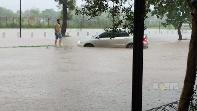 Diluvio: cayeron 145 milímetros en Pampa del Infierno y hay inundaciones en los barrios