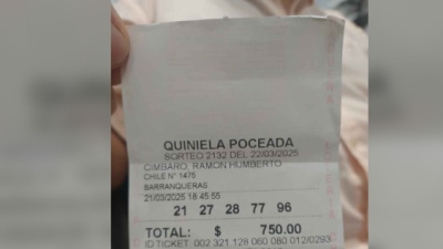 Veterano de Guerra se llevó premio millonario de la Poceada