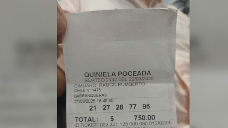Veterano de Guerra se llevó premio millonario de la Poceada