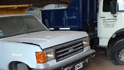 Secuestran dos camiones en un galpón del piquetero Diego Rolón