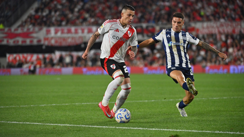 River consiguió un empate agónico ante Talleres: terminó 1 a 1