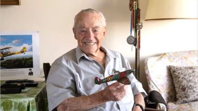 Murió Ronnie Scott, el piloto argentino que combatió a los nazis
