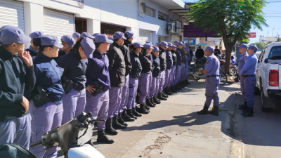 Agentes de la Policía del Chaco comenzaron a prestar servicio