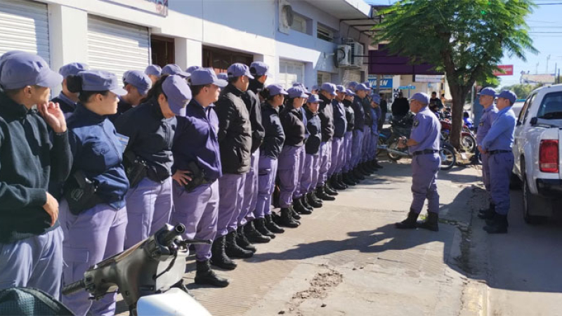 Agentes de la Policía del Chaco comenzaron a prestar servicio