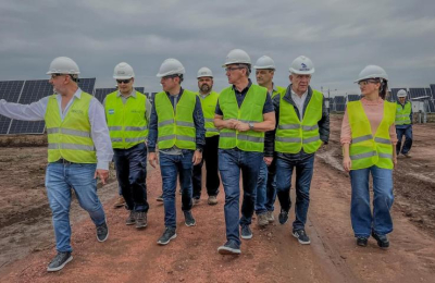 Parque solar La Corzuela: una obra que fortalece la transición energética