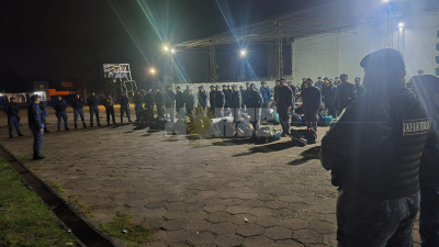 Un oficial está grave tras colapsar en un curso táctico en Colonia Benítez