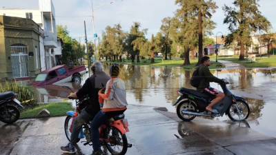 Sáenz Peña bajo agua tras intensas lluvias: más de 250 milímetros en dos días