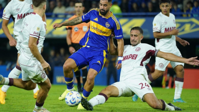Boca avanzó por penales ante Lanús, en una Bombonera caliente