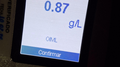 Detectaron 13 casos de alcoholemia positiva durante el fin de semana