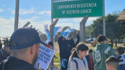 Con una nueva protesta, trabajadores de Vialidad Nacional resisten el cierre