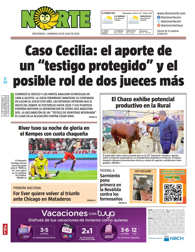 Edición del 20-07-2025