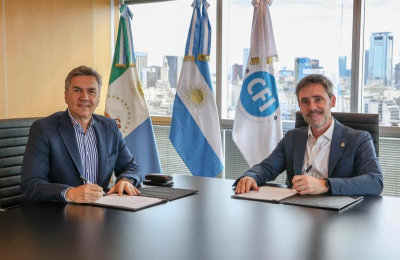 El gobernador Zdero firmó nuevo convenio con el CFI