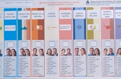 Legislativas: agrupaciones sabrán su lugar en la Boleta Única de Papel