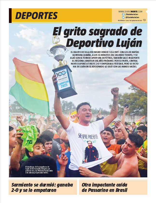 El grito sagrado de Deportivo Luján
