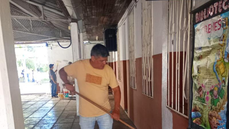 Toda una comunidad movilizada para que los chicos estén mejor en su escuela