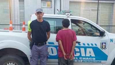 Dos demorados con pedido de captura en pleno centro de Resistencia