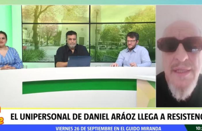Daniel Aráoz: "Mi oficio es heredado de mi madre"